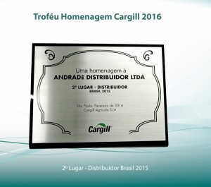 TROFÉU HOMENAGEM CARGILL 2016